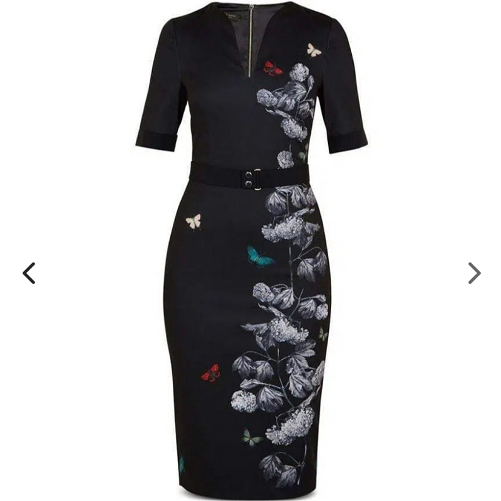 🍒NWT🍒 TED BAKER BODYCON PENCIL DRESS
